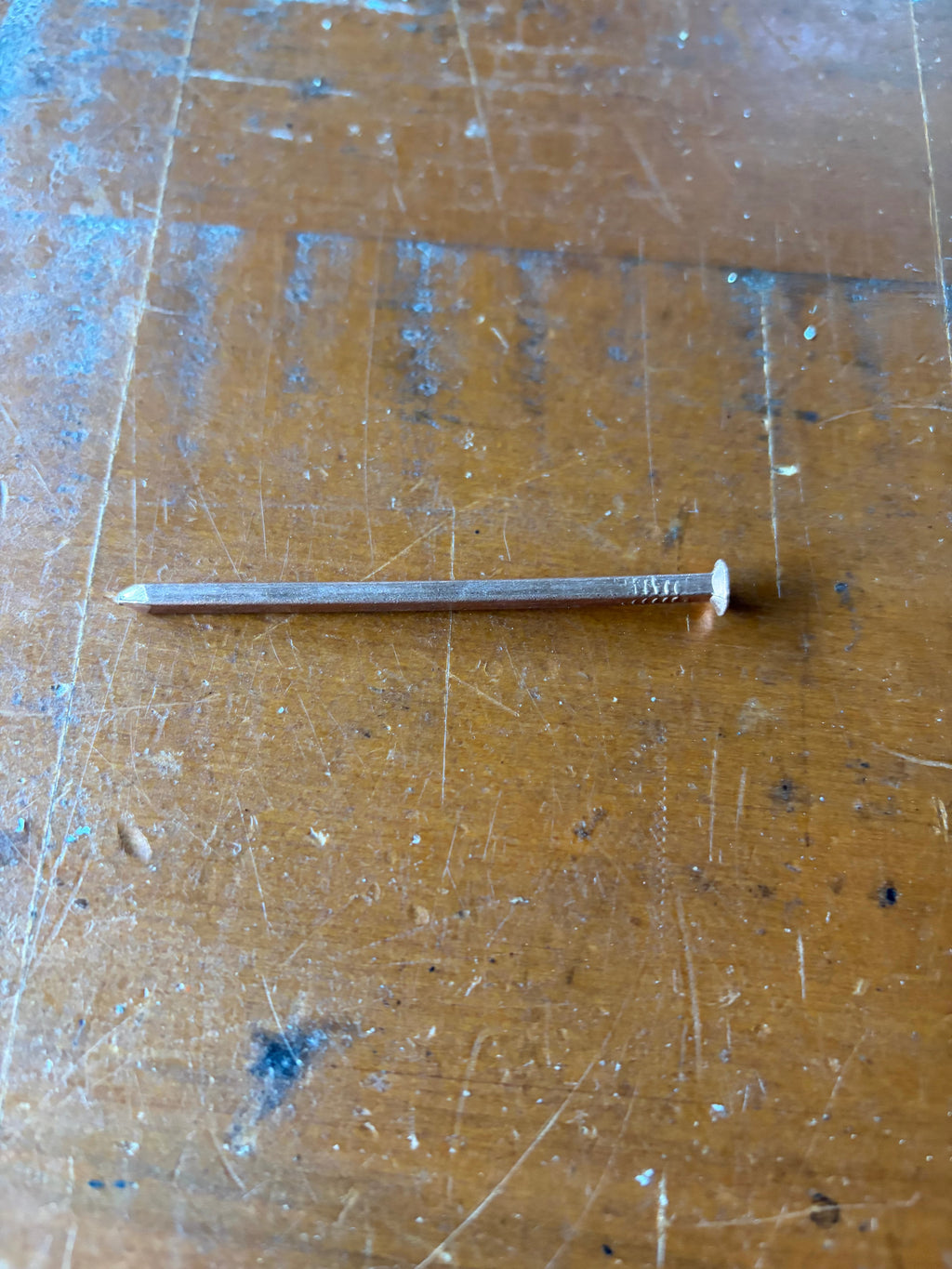 75mm Copper Nails Square Shaft Timber boats / Tree Stump Killer