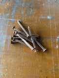 65mm Copper Nails Square Shaft timber boats / tree stump killer