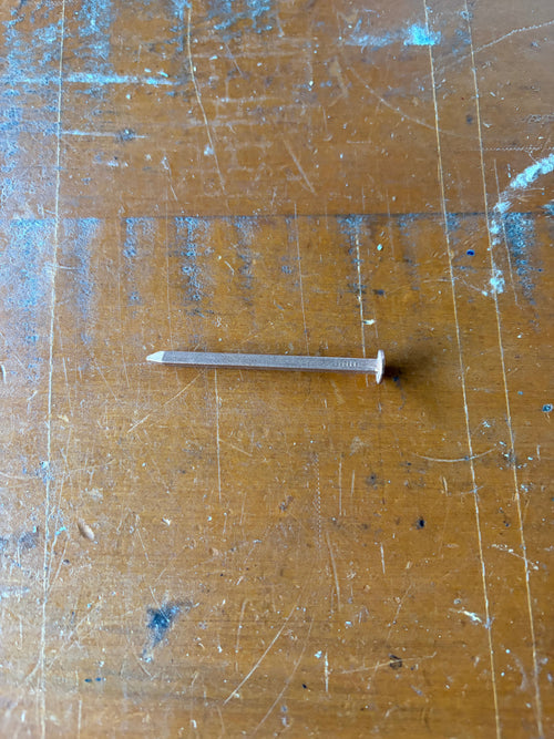 65mm Copper Nails Square Shaft timber boats / tree stump killer